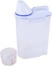 Pet Food Storage Box, Plastic Pet Food Dispenser Cat Food Dog Food Dry Food Dispenser Pet Food Container Pet Dog Food Storage Container Pet Supply