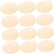 minkissy Hair Bun Maker Set 12pcs Girls Doughnut Bun Hair Shaper Braider Simple Design