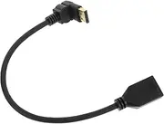 LIFKOME Display Port Extension Cable Male to Female Dp Cord for Tv and Monitors Angled Design for Convenient Connection Compatible with Desktop and Laptop Devices