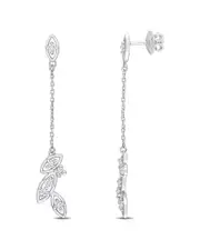 Diamond Select Cuts 14K 3.03 ct. tw. Diamond Drop Earrings