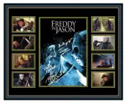 Freddy Vs Jason Signed Limited Edition Framed Memorabilia