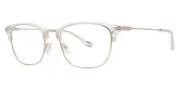 Kensie WORTHY Crystal Clear Men's Glasses Clear Size 51 - Private Health Rebate - Blue Light Block Available