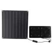 HG Solar Exhaust Fan Kit 12V 20W Solar Panel Fan With Switch Control For