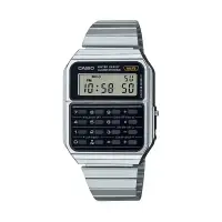 在飛比找環球Online優惠-【CASIO】VINTAGE 復古 金屬風格 計算機電子錶 