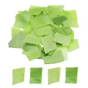 400g Mosaic Tiles Irregular Glass Mosaic Tiles Stained Glass Green