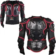 RIDBIKER Motorcycle Jacket Full Body Armor, Chest Protection Dirt Bike Gear for Men Motorcycle Gear Motorcycle Armor Motocross MTB Racing Off-Road