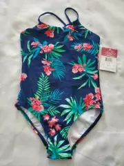 Kanu Surf Girls' Daisy Beach Sport 1-Piece Swimsuit Leonie 14 C4