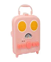 Sunnylife Beach Sounds Bluetooth Speaker, Pink