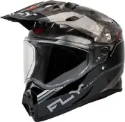 Trekker Kryptek Conceal Helmet Black/Grey/White Lg