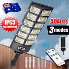 Solar LED Street Light Remote Outdoor Flood Garden IP65 Waterproof Street Lamp