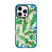 iPhone 16 Pro Impact Case MagSafe Compatible Leafy Green iPhone Case
