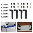 4x Foldable Table Legs Multipurpose DIY Portable for Wardrobe Bench Cabinet