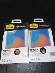 OTTERBOX Symm. Series+ MagSafe case for iPhone 14 Plus Multicolor blue orange 2