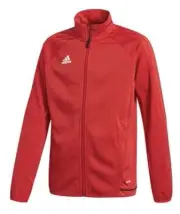 Adidas BR2704 Red White Youth Climacool Soccer Training Jacket Sz L NWT