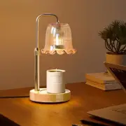 Candle Warmer Lamp, Electric Candle Warmer Lamp with Timer Dimmer Height Adju...