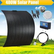 400W Flexible Solar Panels Kit 400 Watt 12V Mono Home Caravan Camping Charging