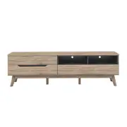 Elsi 1.8m Oak TV Entertainment Storage Unit