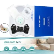 Ionic Detox Foot Bath Spa Arrays Cleanse Machine System Kit With Tub For Home