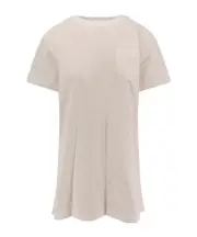 Sacai Draped Dress 1,2 Nude