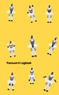 在飛比找博客來優惠-Password Logbook: Zebra Intern