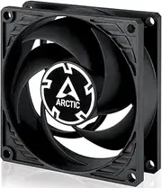 [ARCTIC] P8 Max - PC Fan, High Performance 80mm Case Fan, Server Fan, PWM Controlled 500-5000rpm, 0dB Mode, Dynamic Fluid Bearing - Black