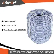 Labwork 3/4" × 150' 24 Strand Braid Polyester Rope Arborist Tree Climbing Rope