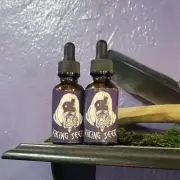 WARRIOR WARLOCK BEARD OIL VIKING SEER EARTH CEDARWOOD PATCHOULI ORGANIC MENS NEW