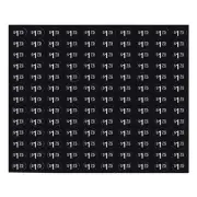 (130) SODA VENDING MACHINE $1.75 VEND LABEL STICKER, 3/4" X 9/16"