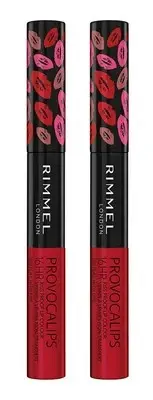 Rimmel Provocalips Lip Colour, Play with Fire, 0.14 Fluid Ounce (Pack of 2)