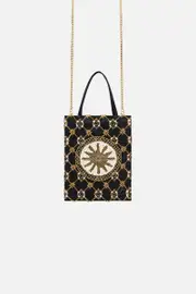EMBELLISHED MINI TOTE MONARCHY MANIA