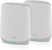 [NETGEAR] Orbi Tri-Band WiFi 6 Mesh Network System (RBK762S) – Router + 1 Satellite Extender, Security Features, Up to 5.4 Gbps, Covers up to 350 sq. m., 75 Devices, Free Armor Security