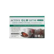 Sinicare Active GLM 18750 Green Lipped Mussel Vitamin D3 & K1 180 Capsules