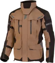 Merlin Akashi Pro D30 Laminated waterproof Motorcycle Textile Jacket, brown, Size XL for Men