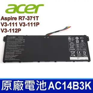 ACER AC14B3K 原廠電池 Aspire R7-371T V3-111 V3-111P (9.4折)