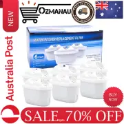 Anmumu 6-Pack Premium Water Filters - Fits All Brita Maxtra/Maxtra+/Mavea Jugs -