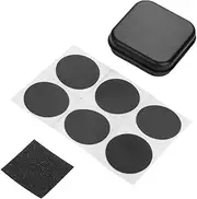 Bike Tyre Repair Tools Tire Self Adhesive Patch Sandpaper Bicycle Accessory Made of PVC Sturdy Waterproof and Suitable for All Inflatable Bike Tires Wi