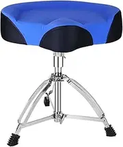 Adjustable Height Drum Throne Stool Portable Folding Music Seat for Drummers Comfortable and Anti Slip Seat for Adults
