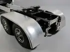 Pair Aluminum Fender + Chassis Mount Kit Tamiya 1/14 King Grand Knight Hauler