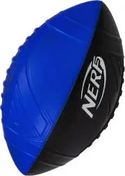 Nerf Pro Grip Football -- Classic Foam Ball -- Easy to Catch and Throw -- Gre...