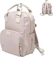 VANZACK Mother and Backpack Newborn Diapers Diaper Bag Backpacks Mini Backpack Tote Bags Diaper Bags for Women Diaper Bag Diapers Bag Nylon Diaper Bag Oxford Cloth Beige