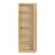 【綠活居】基斯坦 現代2尺六格書櫃/收納櫃(三色可選)-60.5x30x181cm免組