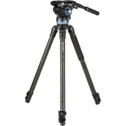 C373F Carbon Fiber Single-Tube Tripod w/ S8Pro Fluid Video Head