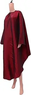 Beaupretty Barber Haircut Cape with Sleeves Adult Hair Cutting Cloak for Home Salon Use Flexible Hairdressing Smock for Cutting Dyeing and Perming