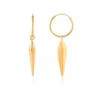 Astrid Earrings in Sterling Silver - Shiny Finish Metal Earrings in Australia