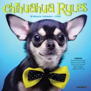 Willow Creek Press, Chihuahua Rules 2025 Mini Wall Calendar