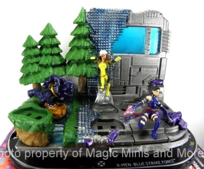 Wolverine and the X-Men * BLUE STRIKE FORCE #T001 HeroClix Team Base Rogue Beast