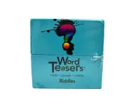 Word Teasers Card Game Riddles Brain Teasers NEW Family Night Talk Laugh Learn