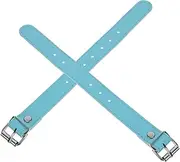 PAMINGONO 1 Pair PU Bike Straps Sturdy Detachable Basket Belt for Bicycle Front Basket Elegant Design for Bike Accessories