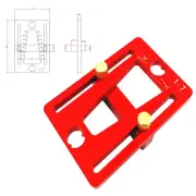 Woodwork Dovetail Template Guide Marker Marking Tool Scriber Gauge Scribing Red#