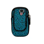 Outdoor Waterproof Neoprene Sports Stone Pattern Running Arm Band Holder Pouch Case For iPhone 6S/6 BLUE COLOR